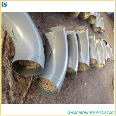 Slijtvaste keramisch beklede stalen buis en elleboog