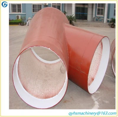 Hoge slijtvastheid en hoge levensduur bekleed met harde keramische patchpijp