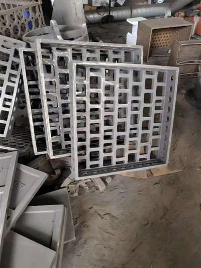 Hittebestendig stalen ZG4Cr26Ni4Mn3NRe laderek met gegoten frame